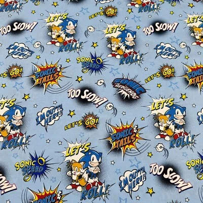 Best Sonic The Hedgehog Fabric Deals | Dealsan
