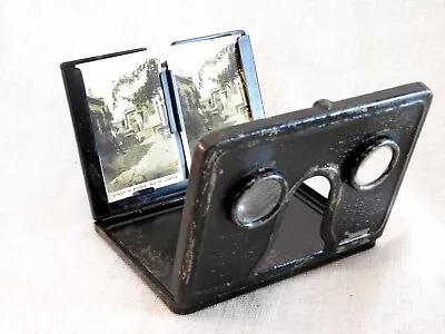 £19.99 • Buy Antique 1920s Metal Camerascope Stereoscopic 3D Picture Card Viewer