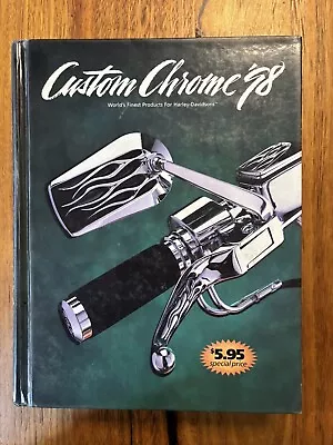 CUSTOM CHROME '98 Harley-Davidson Motor Cycles Accessories After Market Catalog • $38.47