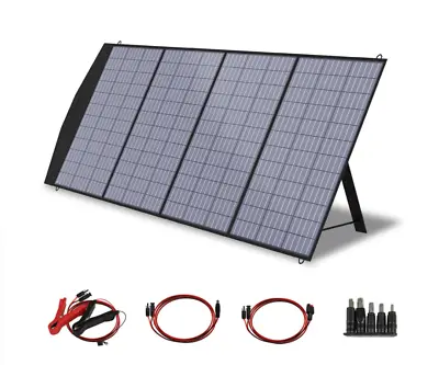 ALLPOWERS 200W Foldable Portable Solar Panel Generator Charger For Camping RV • $194.35
