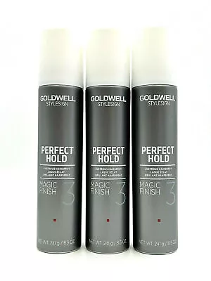 Goldwell Stylesign Perfect Hold Magic Finish #3 3-Pack 8.5 Oz. Each. • $43.68