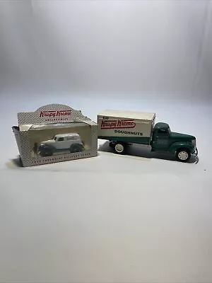 Krispy Kreme Doughnut 1939 Delivery Truck Replica 2000 New Plus 1942 Truck LOT • $9.99