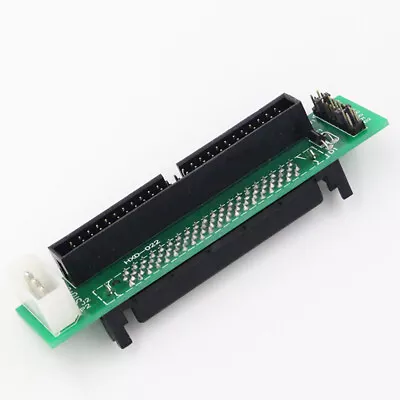 SCSI SCA 80 PIN TO 50 PIN SCSI Adapter SCA 80 PIN TO IDE 50 Male Converter • $13.90