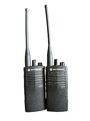 (2) Motorola RDX RDU4100 Two-Way Radio Tested Working. No Chargers • $149.99