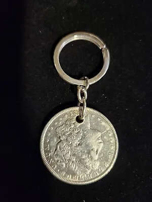 Morgan Cull Silver Dollar And Sterling Silver Key Chain And Ring • $125