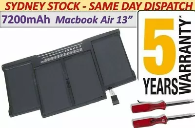 Battery For Apple Macbook Air 13  A1369 2011 A1466 2012 2013-2017 A1405 A1496 . • $53.98