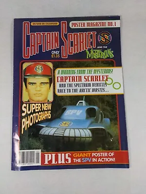 Captain Scarlet And The Mysterons Poster Magazine No 1 • £8.95