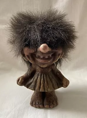 Vintage Original NyFORM Troll Girl 6  Tall ~ Original Sticker ~ NORWAY • $29.99