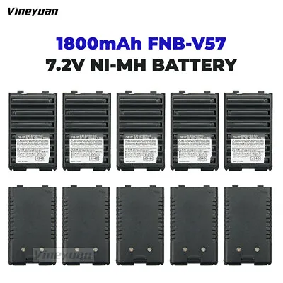 10PC FNB-V57 1800mAh Ni-MH Battery For Vertex VX-150 VX-160 FT-60R FT-60 Radios • $220