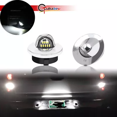 1Pair Bright White License Plate Lights LED Lamps For Ford F-150 Raptor Explorer • $16.99