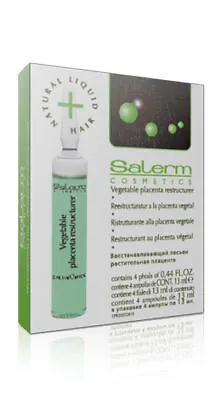 Salerm Restructuring To The Vegetal Placenta 4 Uni. X 13 Ml With Keratin • £7.19