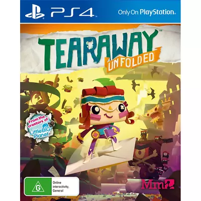 Tearaway Unfolded  - PlayStation 4 • $18