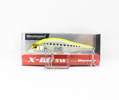 Megabass X-80 SW Slow Sinking Lure HT Chart Back Iwashi (8833) • $20.50