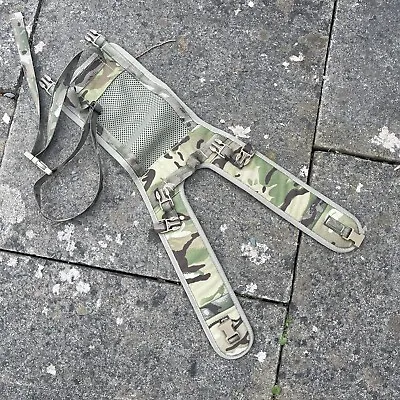 UK British Army Surplus Genuine Issue MTP IRR Camo PLCE Daysack Webbing Yoke • £19.99