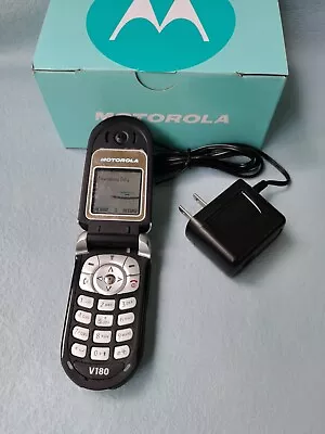 95% N E W Cellular Phone Motorola V180 GSM 900 / 1800 / 1900  Unlocked Mobile • $56