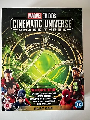 Marvel Cinematic Universe - Phase 3: Part 1 (Blu-ray 2018) • £17