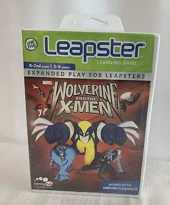 New LEAPFROG LEAPSTER 2 MARVEL WOLVERINE AND THE X-MEN LEARNING GAME • $15.40
