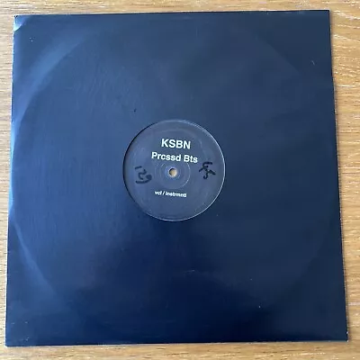 Kasabian  Processed Beats 12” Vocal / Instrumental Mix Vinyl Black Label • £15