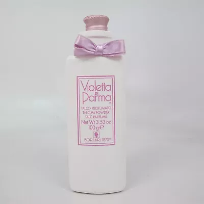 VIOLETTA Di PARMA By Borsari 1870 100 G/ 3.53 Oz Perfumed Talcum Powder Shaker • $39.99