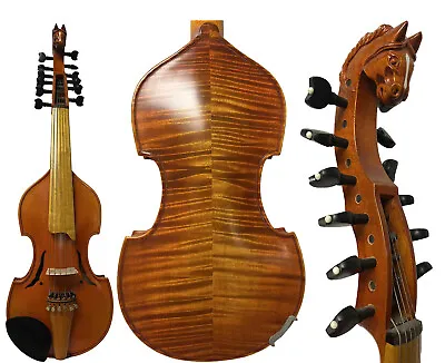 SONG Brand Master 6×6 Strings 14  Viola D'AmoreHand Made 12 String Violin 10953 • $799