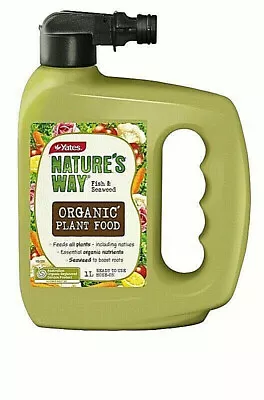 $28.82 • Buy Natures Way Organic Fertiliser Hose On 1L Yates Natural Plant Food RTU Spray