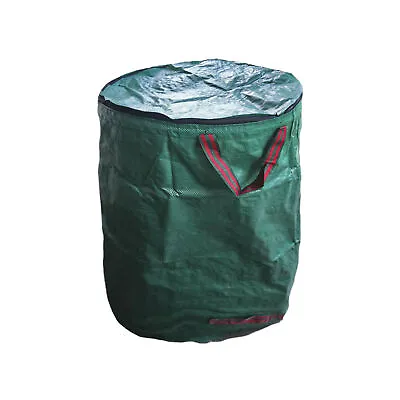 £15.28 • Buy Capacity Garden Waste Bag Reusable Foldable With Lid Lawn Yard Portable