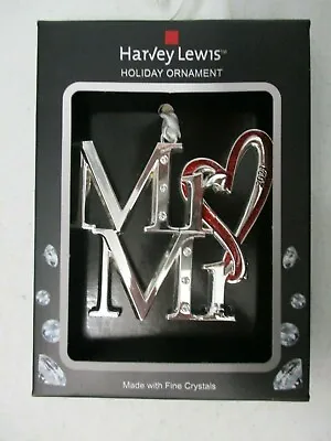 Harvey Lewis Holiday Christmas Ornament Mr. Mr. 2021 Swarovski Crystal New • $9.95