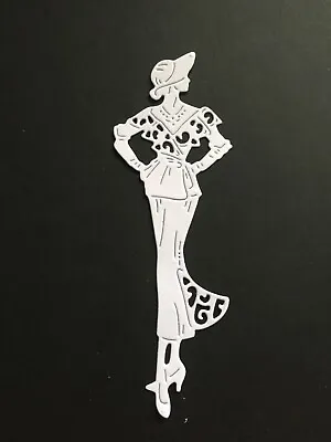 8 “ Elegant Lady”  die Cuts • £2.65