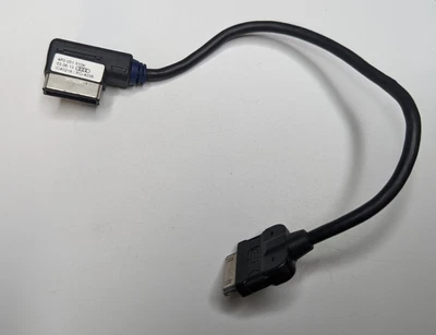 £7.90 • Buy Audi A3 A4 A5 A6 A7 A8 Q5 Q7 R8 RS5 RS7 Apple IPhone IPod Audio Cable AMI
