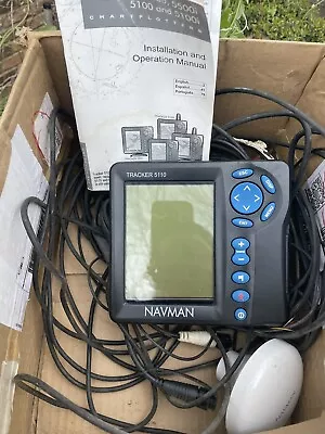 NAVMAN NORTHSTAR Tracker 5110 Boat Marine Chartplotter GPS Navigator With Cable • $10.50
