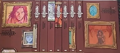 Monster Perfect Edition Manga Volumes 1-9 Brand New In English Viz Complete Set  • $183.60