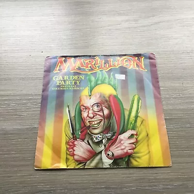 MARILLION - GARDEN PARTY  (7  SINGLE) Vinyl Record • £3.50