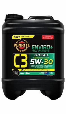 $117.95 • Buy Penrite Enviro+ C3 5W-30 Engine Oil 10L Fits Holden Cascada 1.6 (CJ)