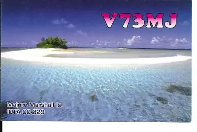 QSL  2003 Majuro Marshall Islands   Radio Card    • $6.02