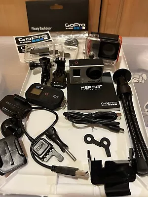 GoPro HERO 3+ Plus Black Edition Camcorder With Battery & Accessories • $99.99