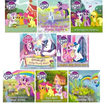 NEW  MY LITTLE PONY 8 Picture Books Collection Age 3+ • £12.95