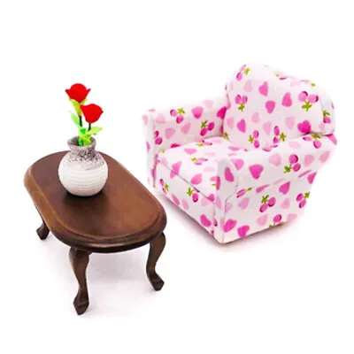 $5.39 • Buy 1:12 Dollhouse Miniature Teatable Coffee Table Living Room  Furniture Toy  TD-ml