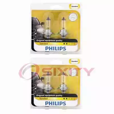 2 Pc Philips High Beam Headlight Bulbs For Volkswagen Beetle Beetle Cabrio Xe • $27.01