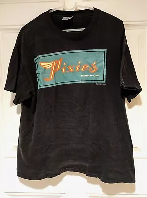 Pixies Trompe Le Monde 1991 Tour VINTAGE XL T Shirt Come On Pilgrim Surfer Rosa • $450