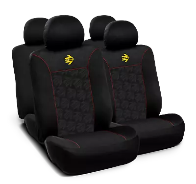 Momo Young Seat Cover Set - Black / Red • $77.18