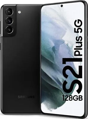 NEW Samsung Galaxy S21+ Plus 5G 128GB SM-G996U Unlocked Smartphone Mobile BLACK • $529.99