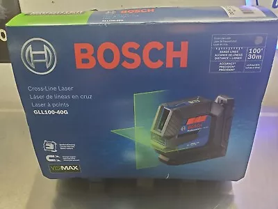 Bosch GLL100-40G Cross-Line Self Leveling Laser Level - Blue • $137.95