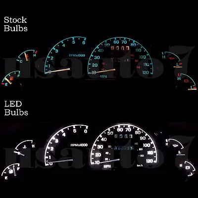 $8.99 • Buy Dash Instrument Cluster Gauges WHITE LED LIGHT KIT Fits 95-03 Ford Ranger Trucks