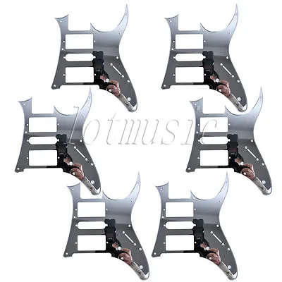 6pcs High Quality Mirror HSH Guitar Pickguard Replacement Ibanez RG250 Style • $74.99