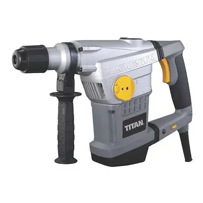 £84.99 • Buy Titan SDS Hammer Drill & Chisel Electric 6-Speeds Anti Vibration Carry Case 110V