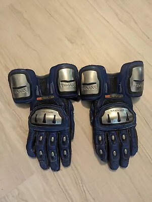 VINTAGE ICON TIMAX Gauntlet Style  Gloves Leather  • $99.99