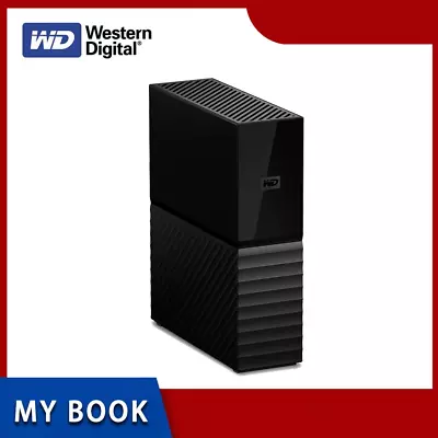 Western Digital 4TB 6TB 8TB 12TB 14TB My Book Desktop External Hard Drive USB3.0 • $259.95