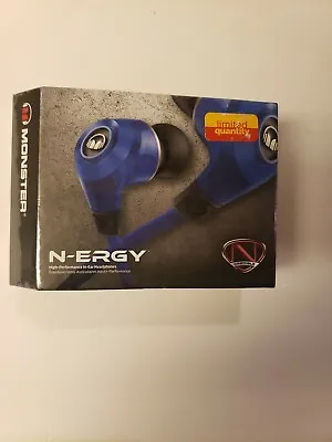 Monster N-ERGY High Performance In-Ear Headphones With Control Talk 128455-00 • $39.51