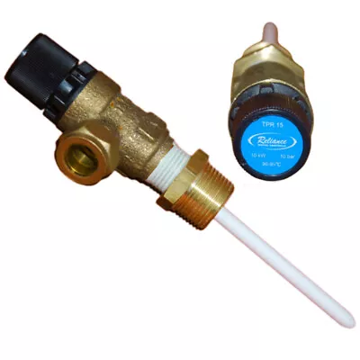 £35.25 • Buy Heatrae Sadia Megaflo HE Range Temperature Pressure Relief Valve 95605810