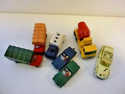 5 Vintage Lone Star & 2 Husky Diecasts 1/86 (approx) Spares& Repairs • £7